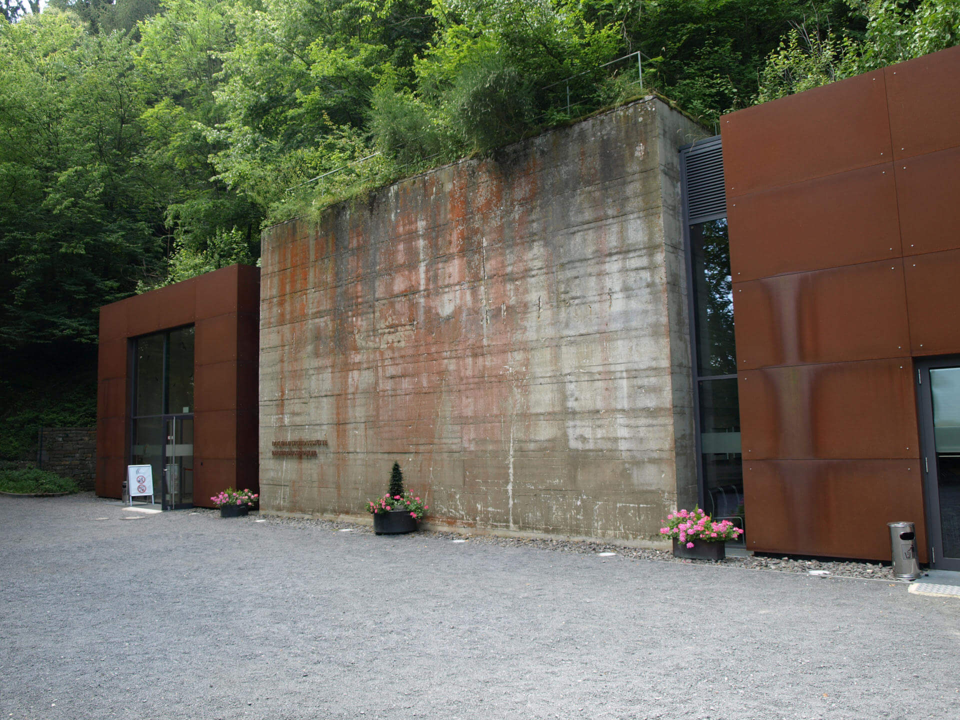 Die Dokumentationsstätte Regierungsbunker Ooberhalb von Ahrweiler