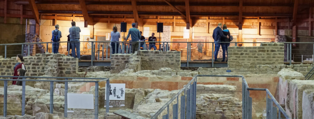 Ahrtal bei Regen - Ausstellungen Museen, Römervilla Dokumentationsstätte